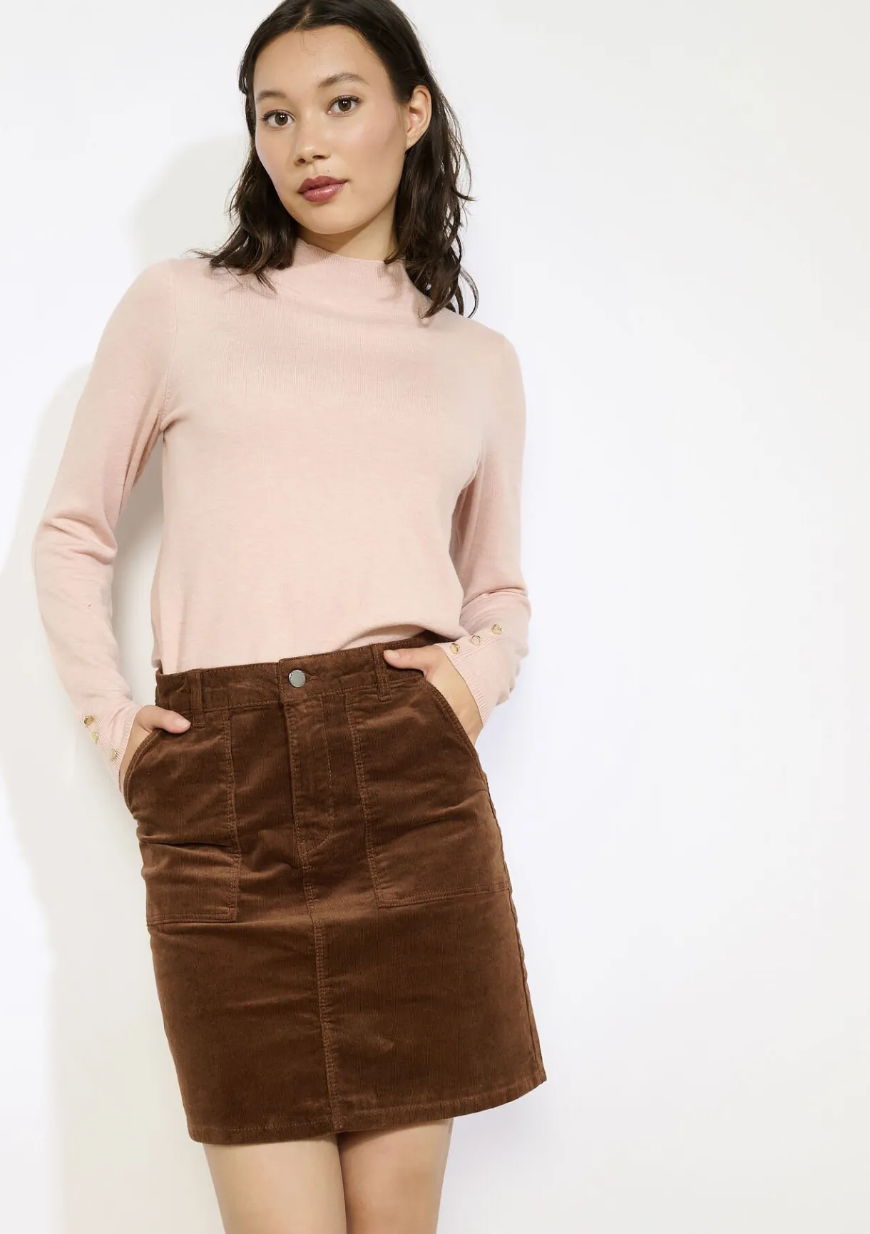 LolaLiza Corduroy minirok- Rokken