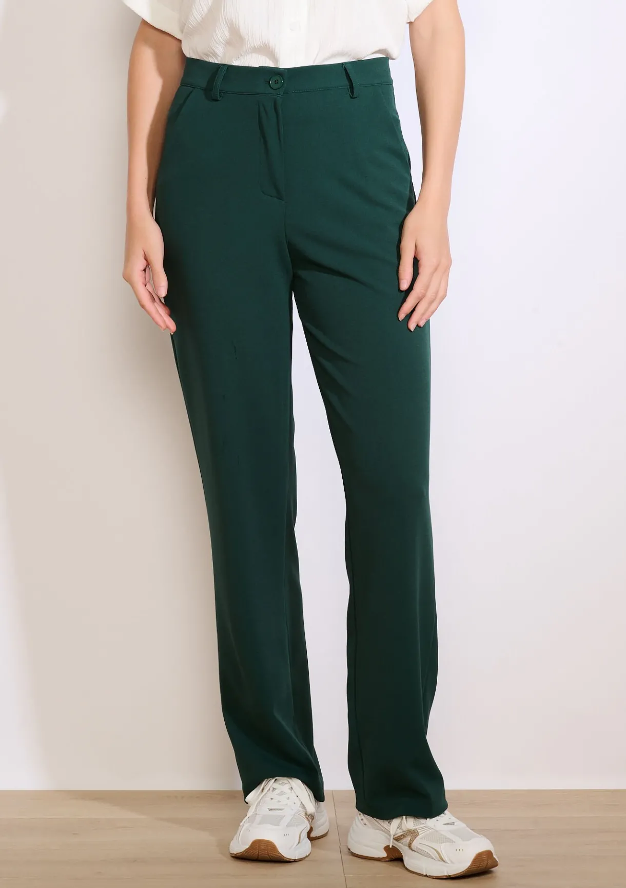 LolaLiza Elegante rechte broek- Co-Ord Sets|Broeken