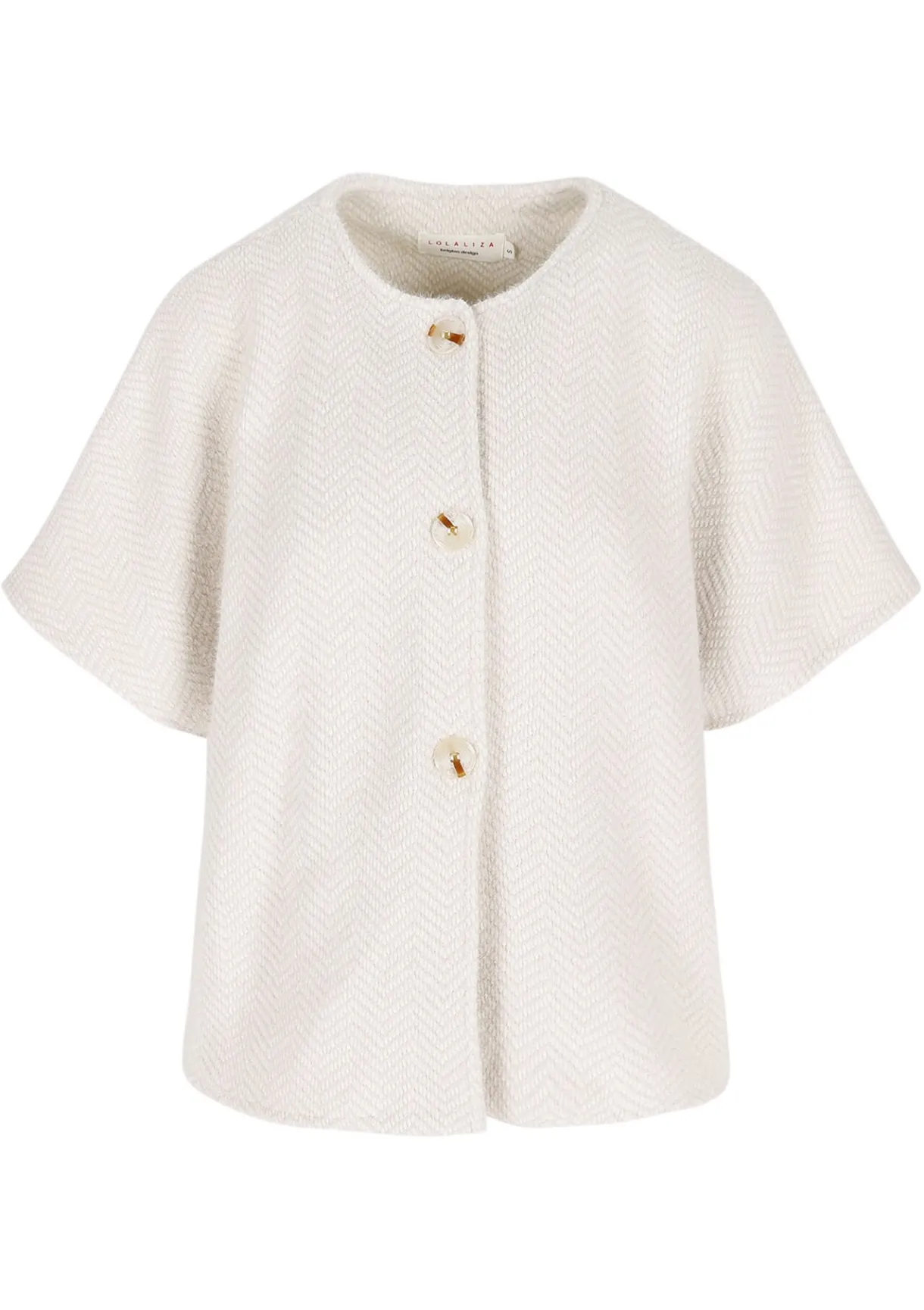 LolaLiza Gebreide vest met knopen- Truien En Cardigans