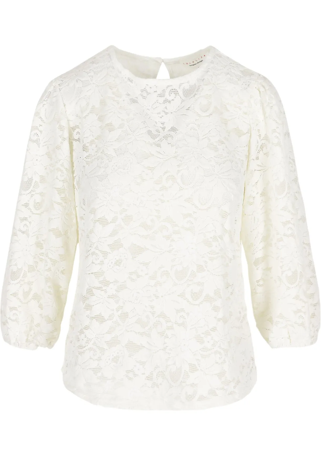LolaLiza Kanten top met 3/4-mouwen- Tops En T-Shirts