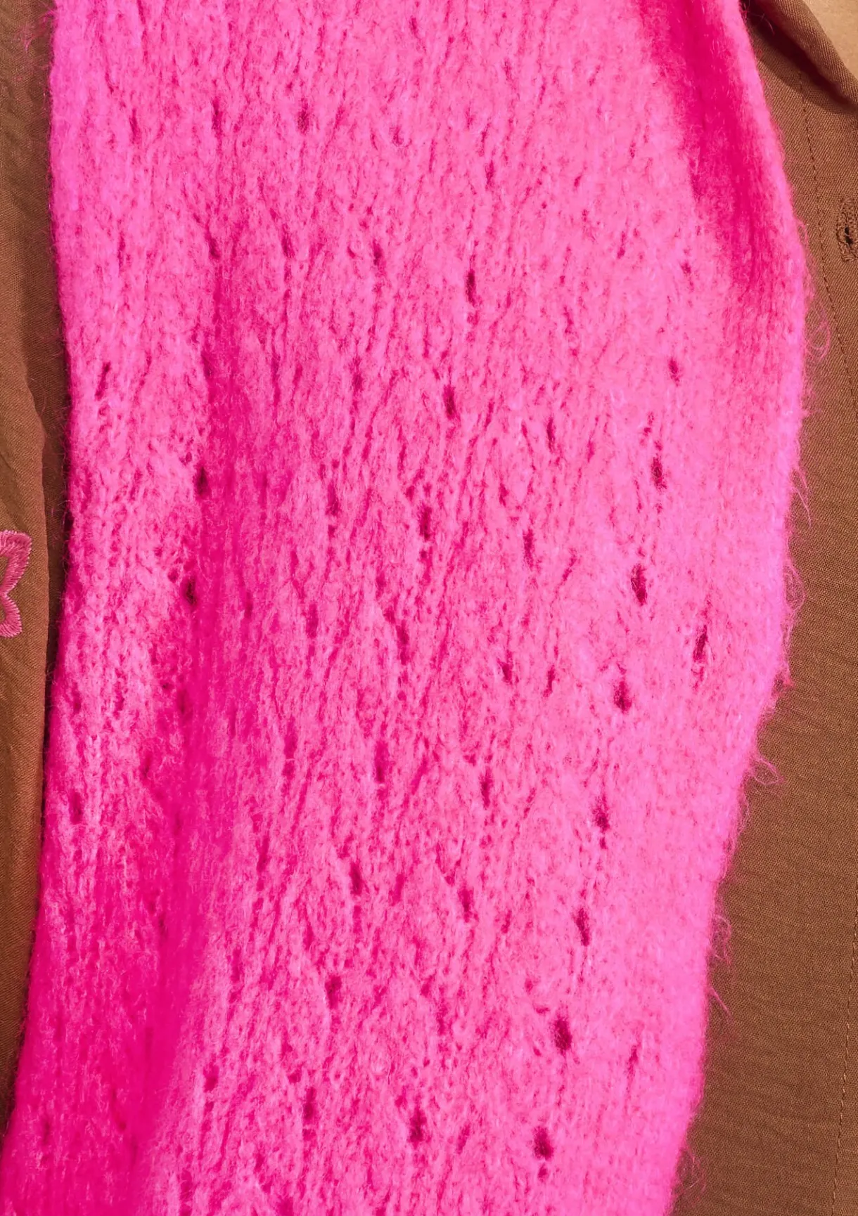 LolaLiza Mouwloze cardigan met structuur- Truien En Cardigans