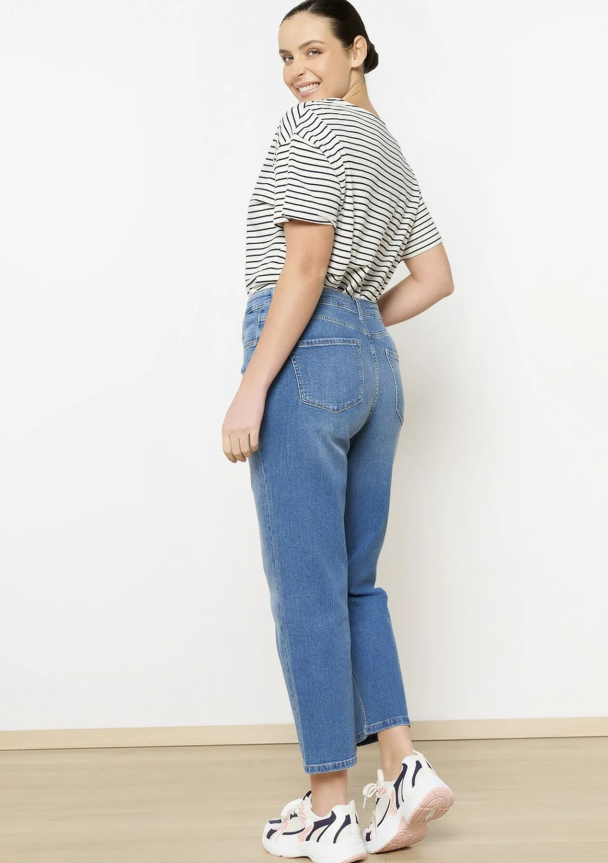 LolaLiza Rechte jeans met hoge taille- Jeans