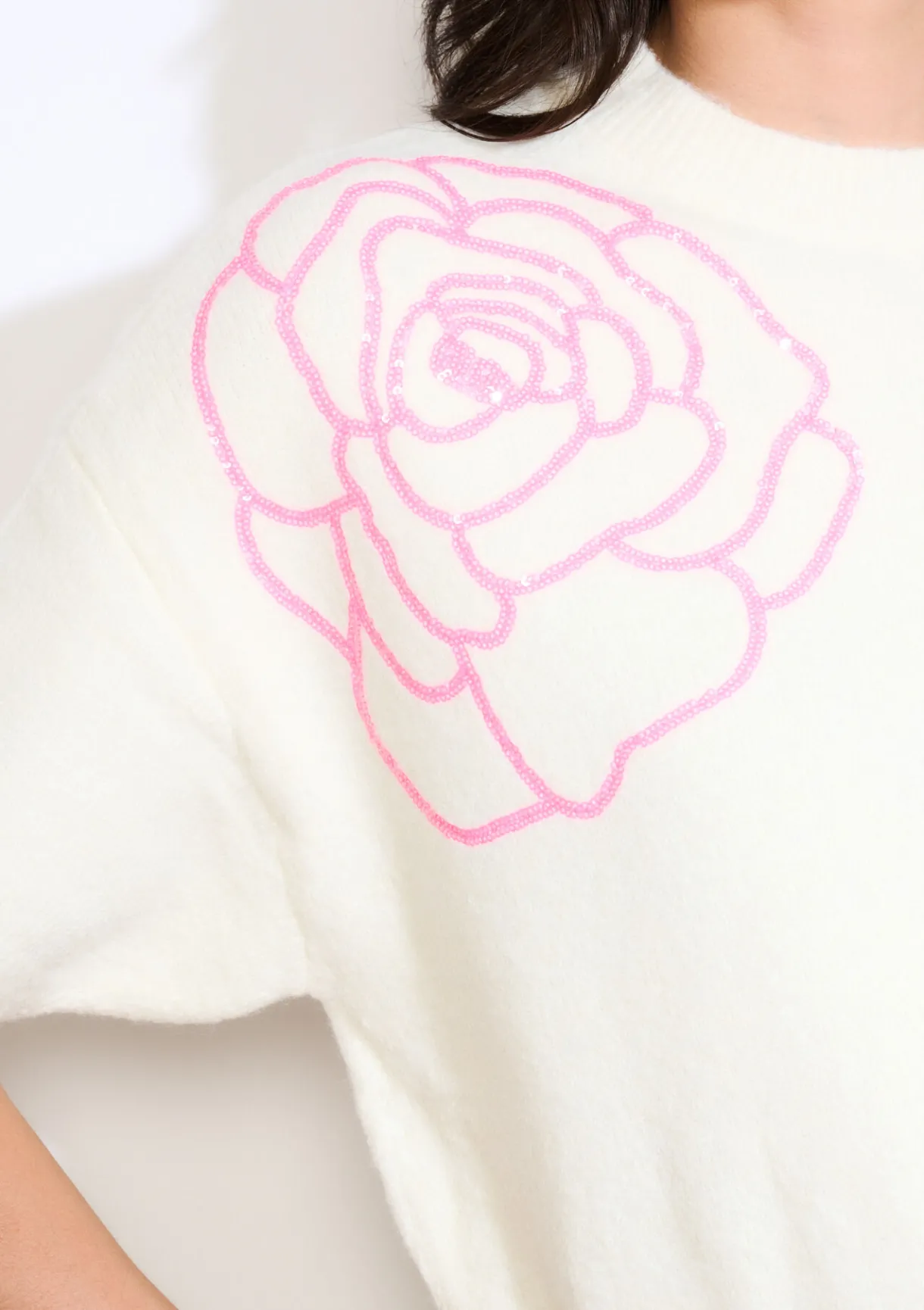 LolaLiza Trui met bloemenmotief- Truien En Cardigans
