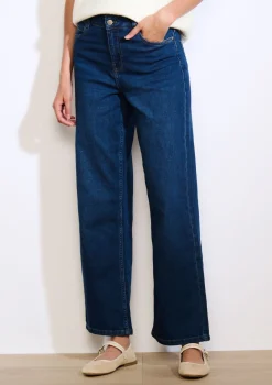 LolaLiza Wijde jeans met hoge taille- Jeans