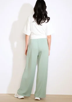 LolaLiza Wijde jersey broek- Loungewear|Broeken
