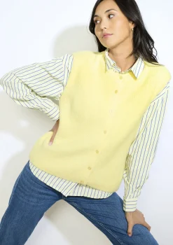 LolaLiza Zachte mouwloze gilet- Truien En Cardigans