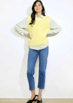 LolaLiza Zachte mouwloze gilet- Truien En Cardigans