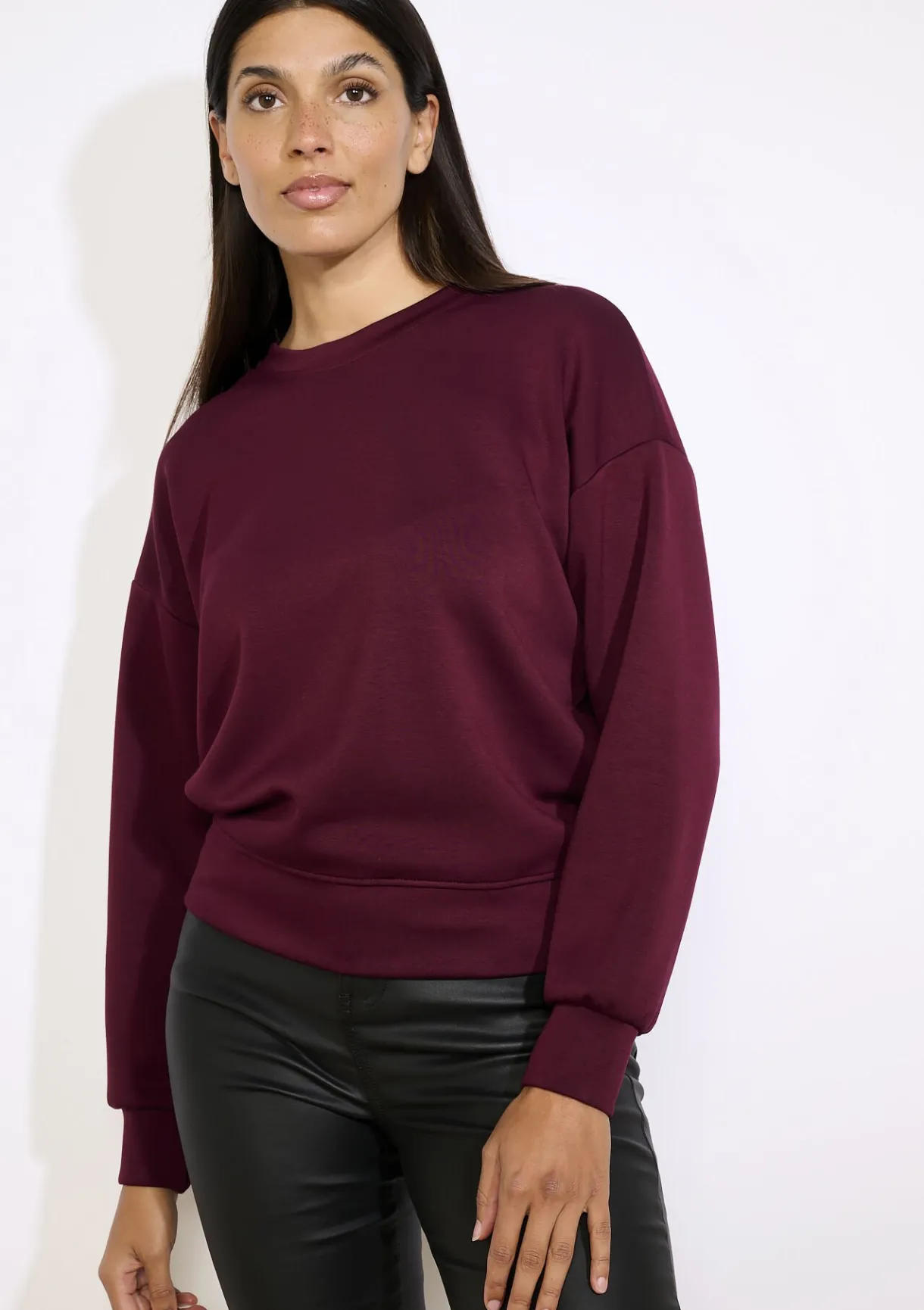 LolaLiza Zachte trui met lange mouwen- Sweats|Loungewear