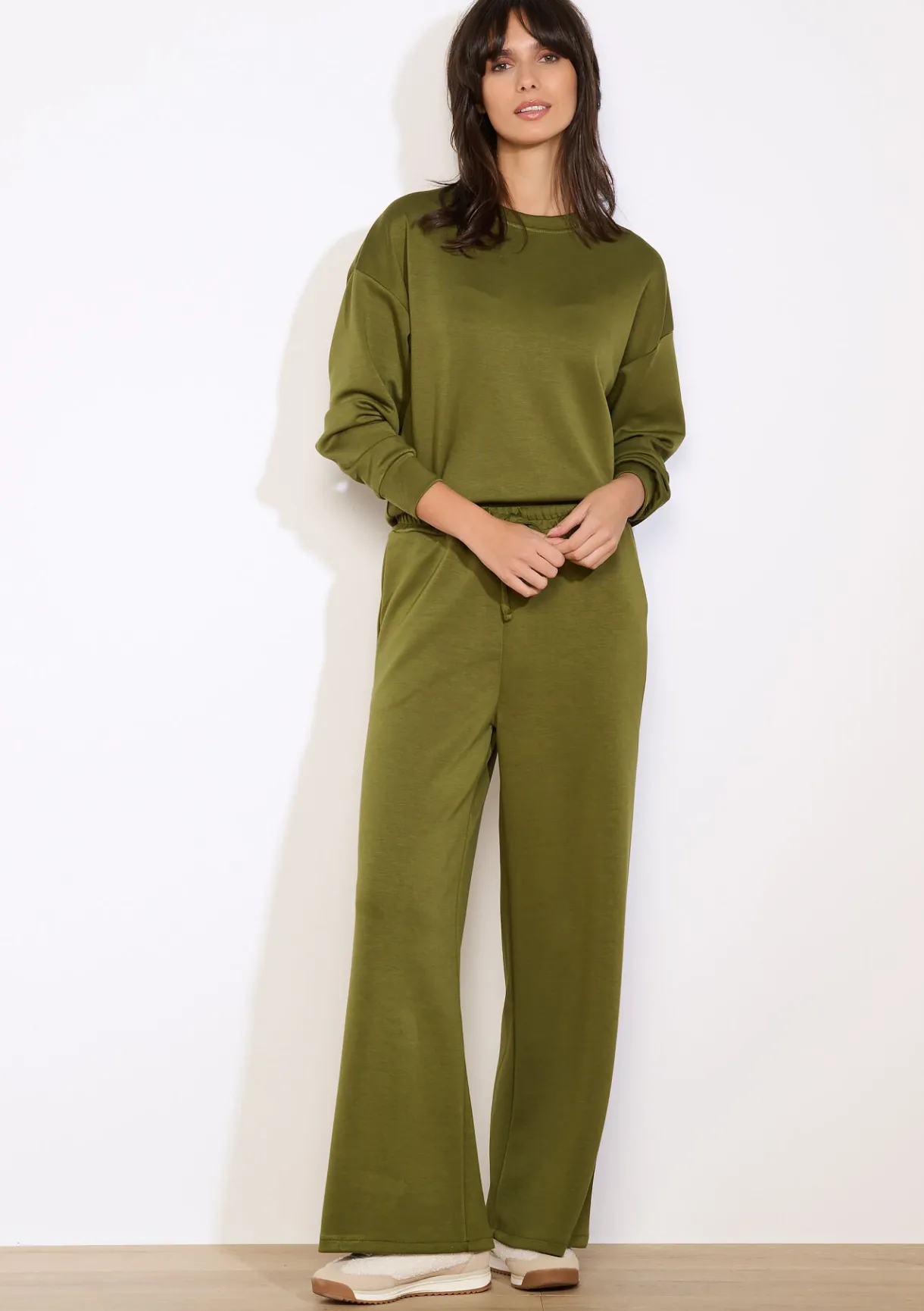 LolaLiza Zachte trui met lange mouwen- Sweats|Loungewear